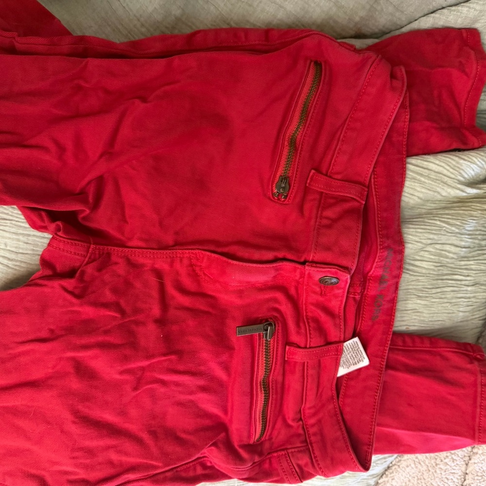Michael Kors Bold Red Pants